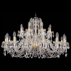 Подвесная люстра bohemia ivele crystal 1402 1402-16-8-360-g